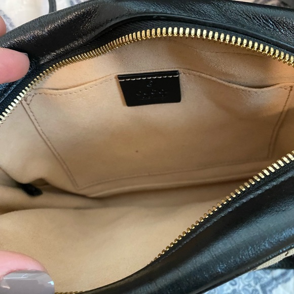 100% Authentic GUCCI Monogram GG Marmont Chain Bag - Picture 3 of 16